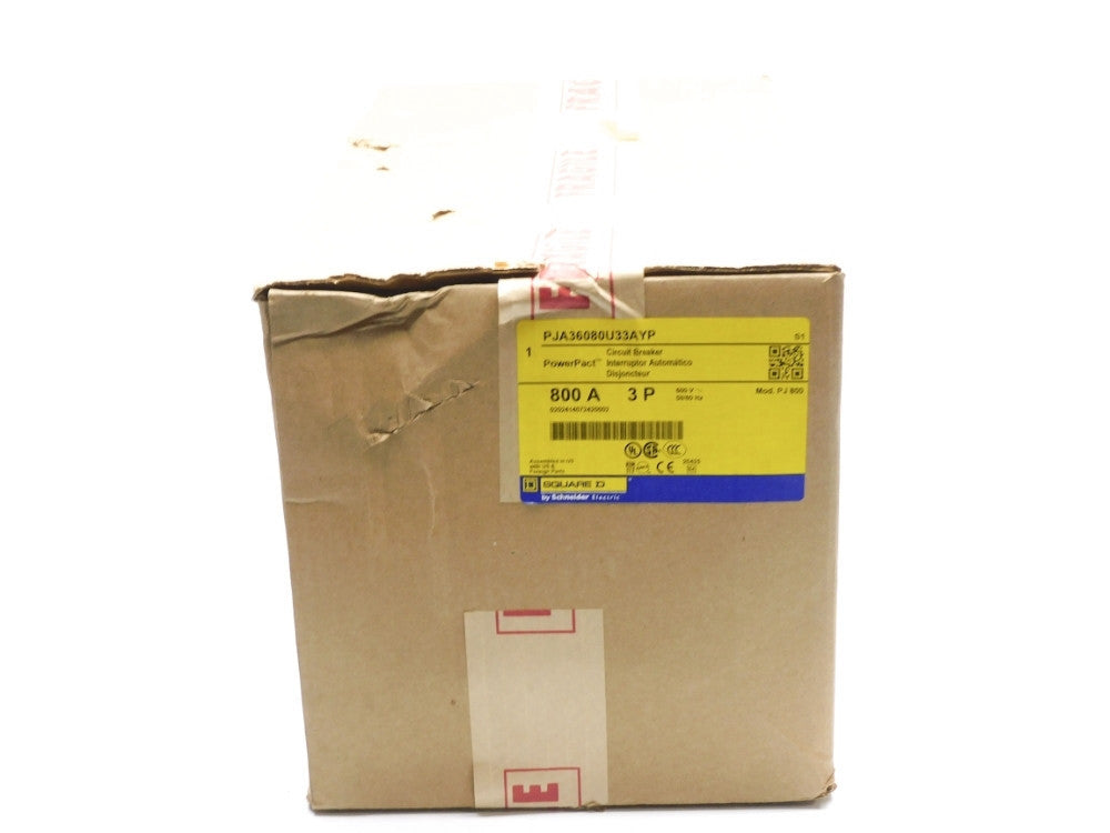 SQUARE D PJA36080U33AYP 600V 800A NSFS