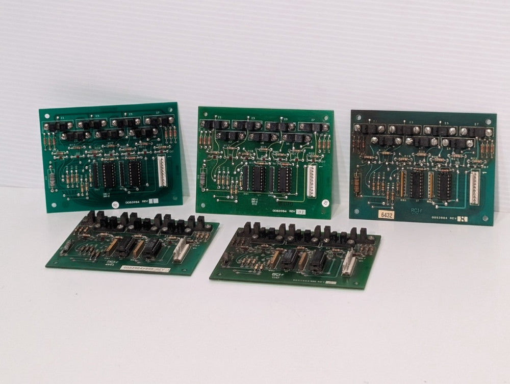 Bell & Howell 0053984 998 I/O interface PCB boards, screw terminals, MailStar