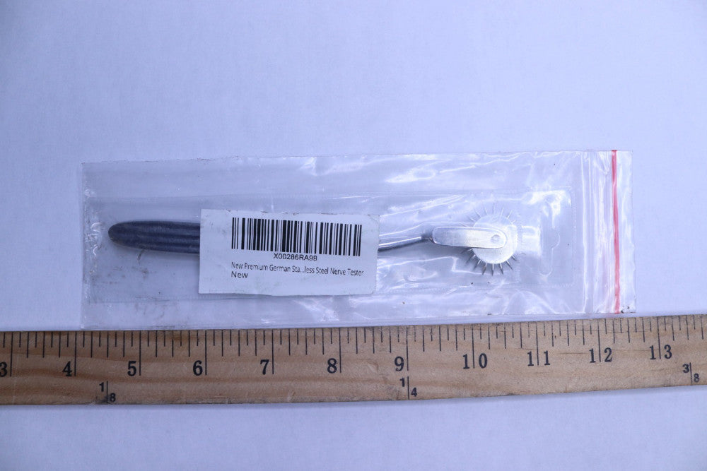Tebru Wartenberg Medical Diagnostic Tool Pinwheel Nerve Tester Stainless Steel 