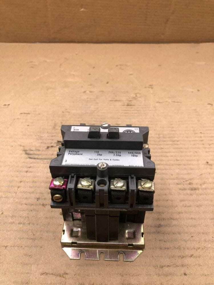 Westinghouse A200MICAC Size 1 27A Motor Starter 110V 208/220 440/660V