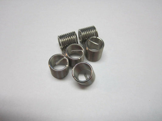 (6) Recoil 03103 Free Running Helical Thread Inserts 5/8-11 X 1-1/2D UNC