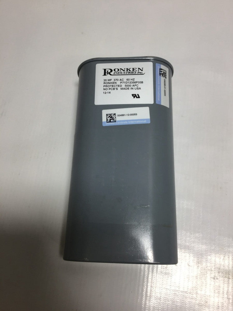 Ronken Industries Inc P71D12356F05B Welding Capacitor 35MF 370VAC 60Hz