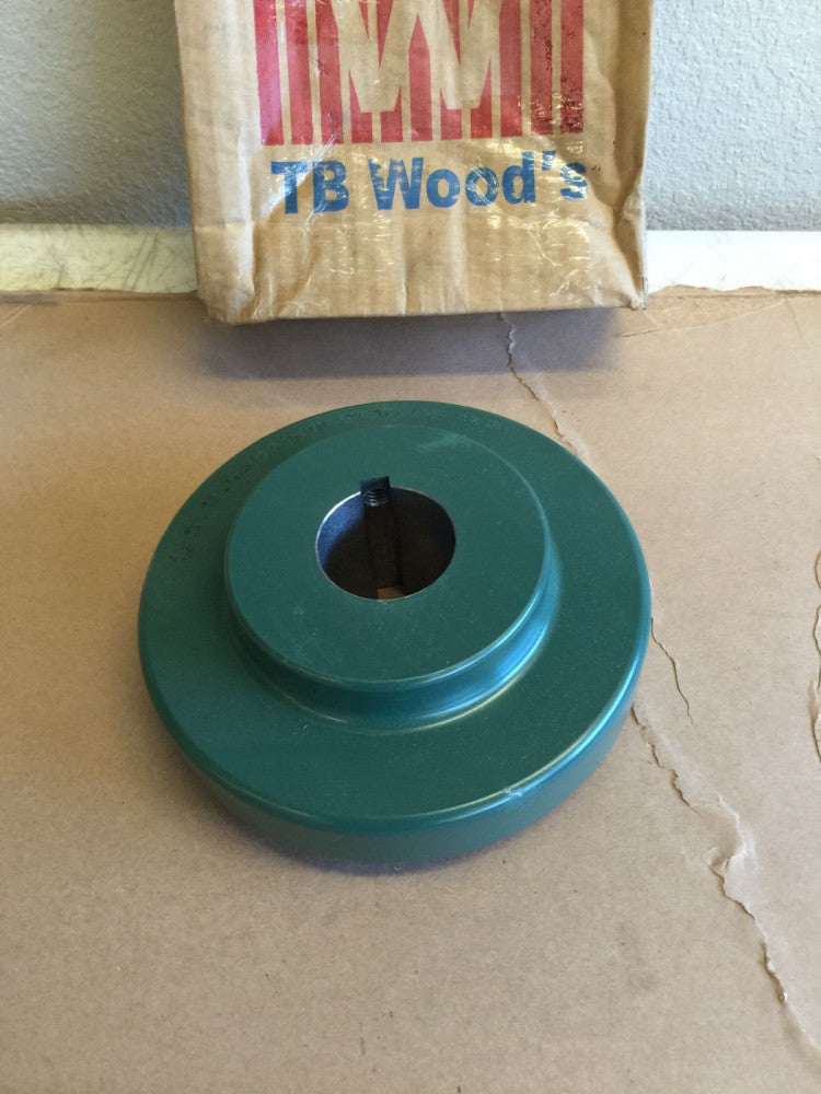 TB WOOD'S 9S158 Shaft Coupling, 3/8 in. Keyway W, Type-S