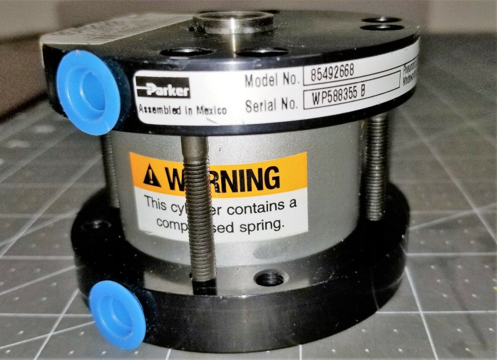 1" Stroke x 2" Bore Single Acting Air Cylinder Parker 85492668 NEW [D3B1]
