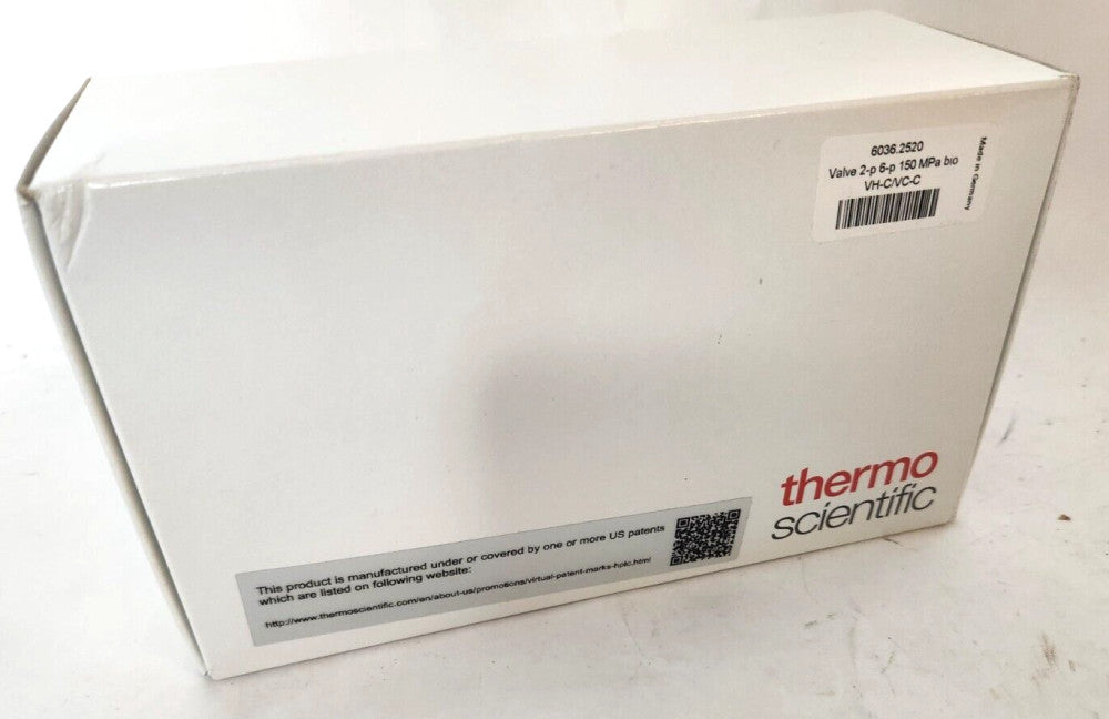 Thermo Vanquish Switching Valve 2-p 6-p 150 MPa bio VH-C/VC-C 6036.2520 NEW SEAL