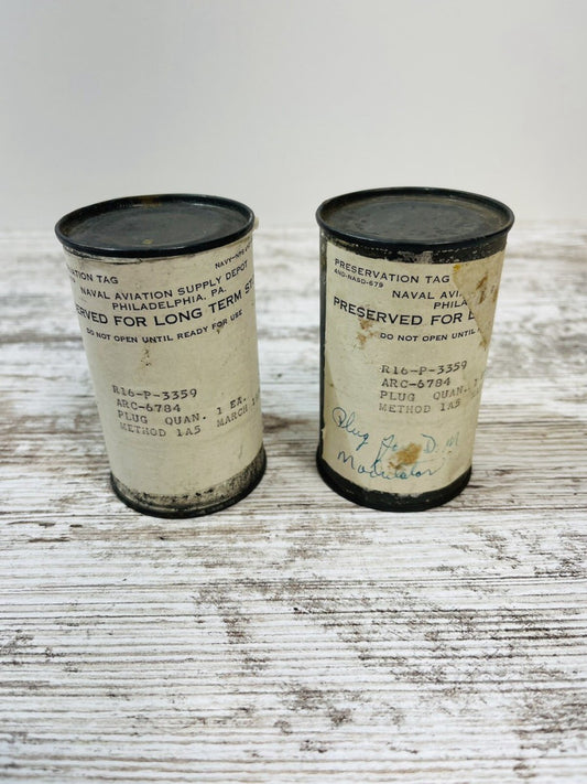 2 NOS Military  Naval Aviation Supply Depot PLUG Digital Modulator R16-P3359 Can