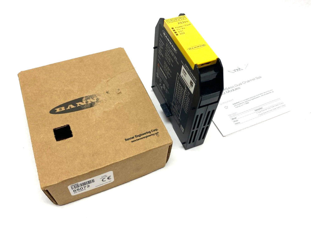 Banner XS2SO Dual-Channel Solid-State Safety Output Module 85072