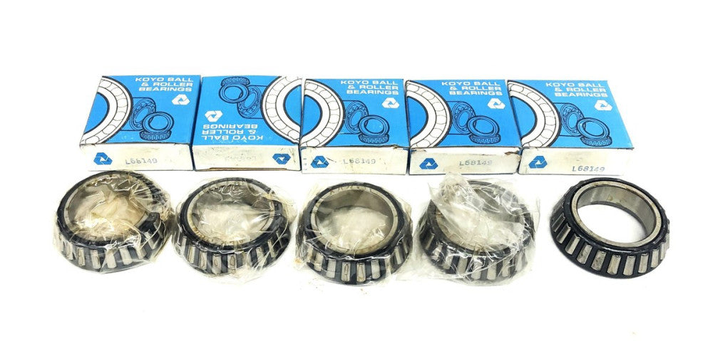 Koyo Hi-Cap Tapered Roller Bearing L68149 [Lot of 5] NOS