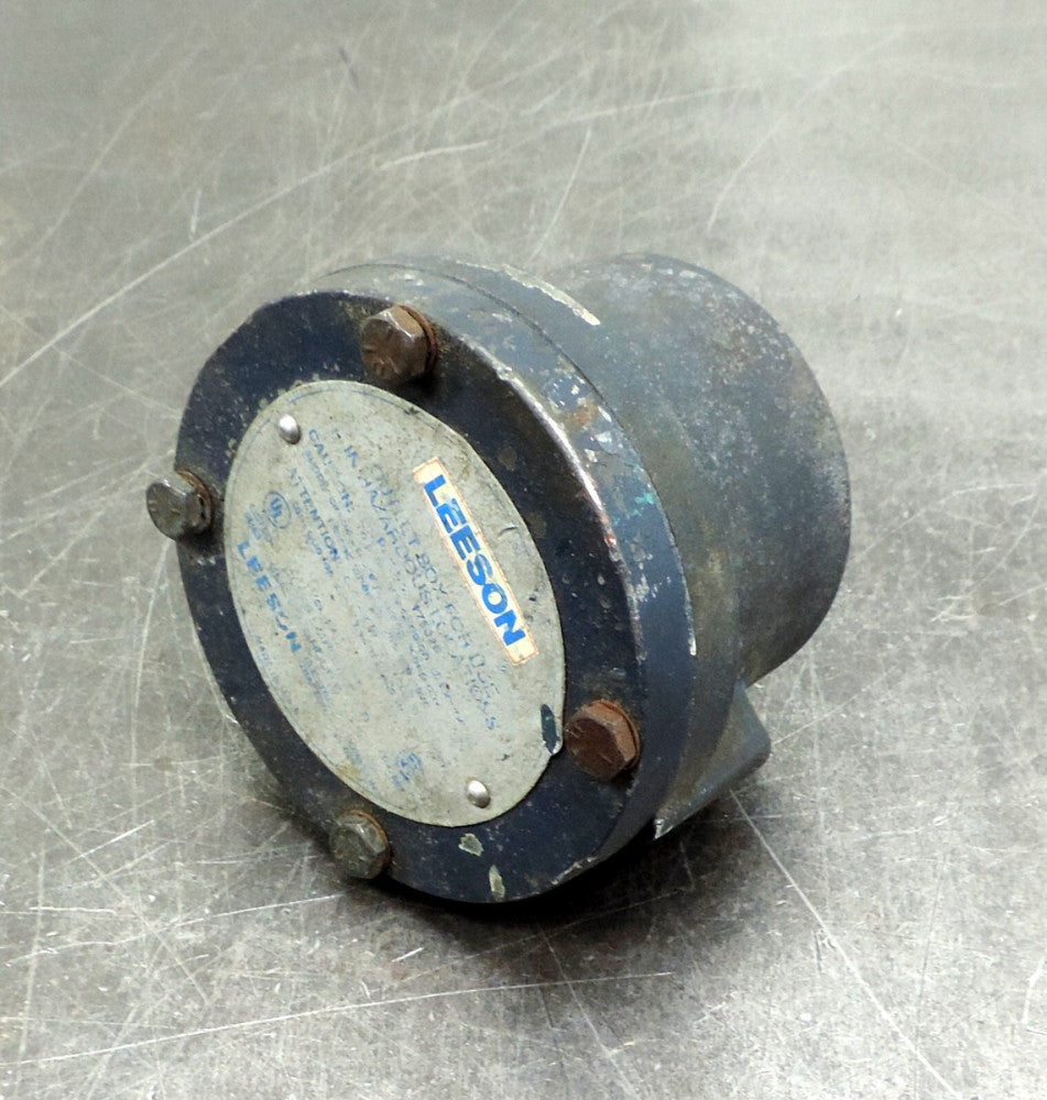 Leeson 175026 Outlet Box Wire Way  Hazardous Locations Explosion Proof 3/4" npt