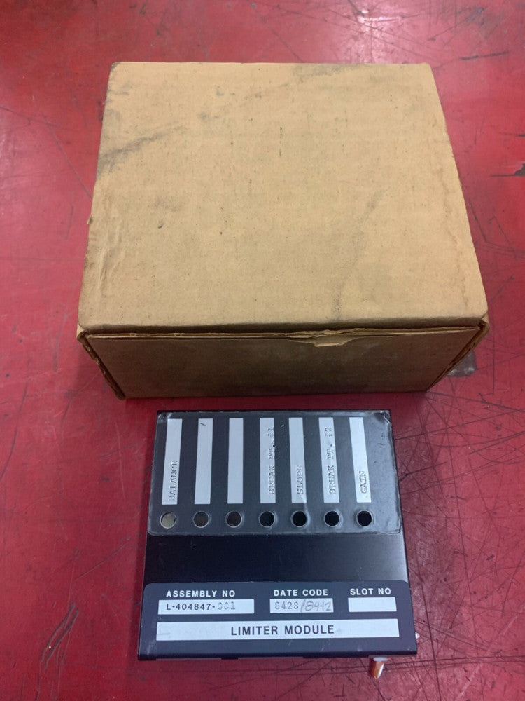 NEW OIL GEAR LIMITER MODULE L-404847-001