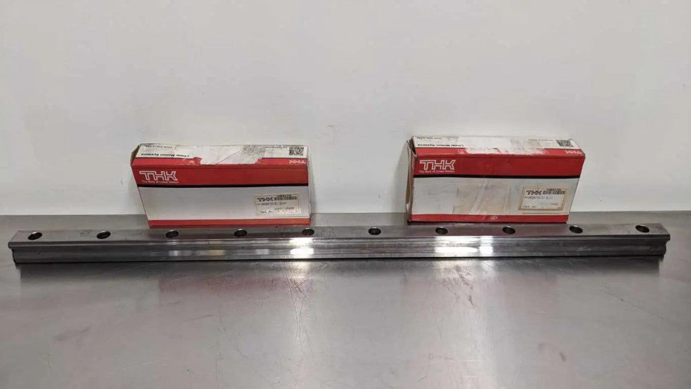 THK HSR25A1SS Linear Blocks and Rail 22-13/16" Rail 580mm