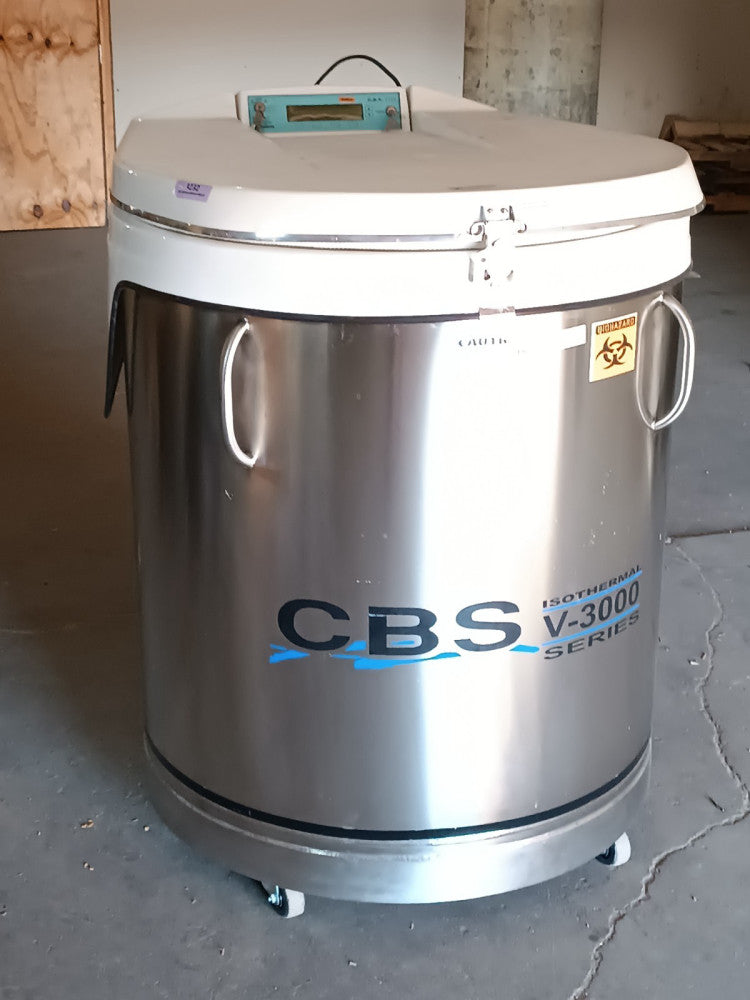 Custom Biogenic Systems CBS V-3000 Isothermal LN2 cryogenic freezer, Series 2300