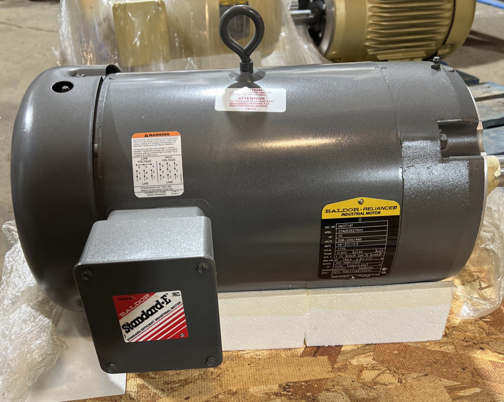 VEM3714T - ABB - BALDOR - 10HP,1770RPM,3PH,60HZ,215TC,3752M,TEFC,F Nos Surplus