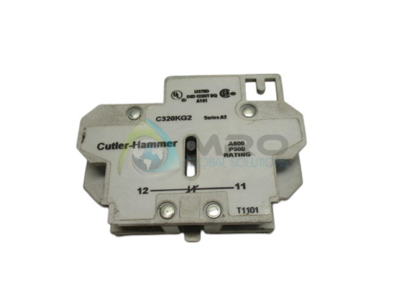 CUTLER HAMMER C320KG2 AUXILIARY CONTACT UNMP