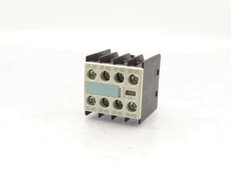 SIEMENS 3RH1911-1HA13 CONTACT BLOCK - Used