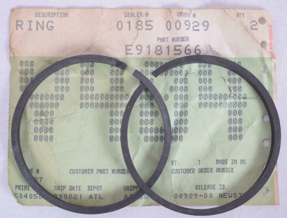 2 Count Clark Forklift Rings E9181566