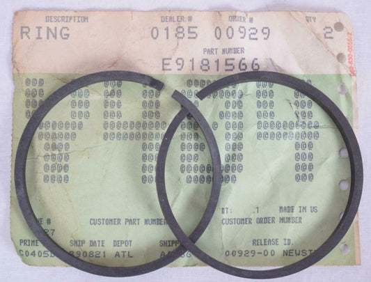 2 Count Clark Forklift Rings E9181566