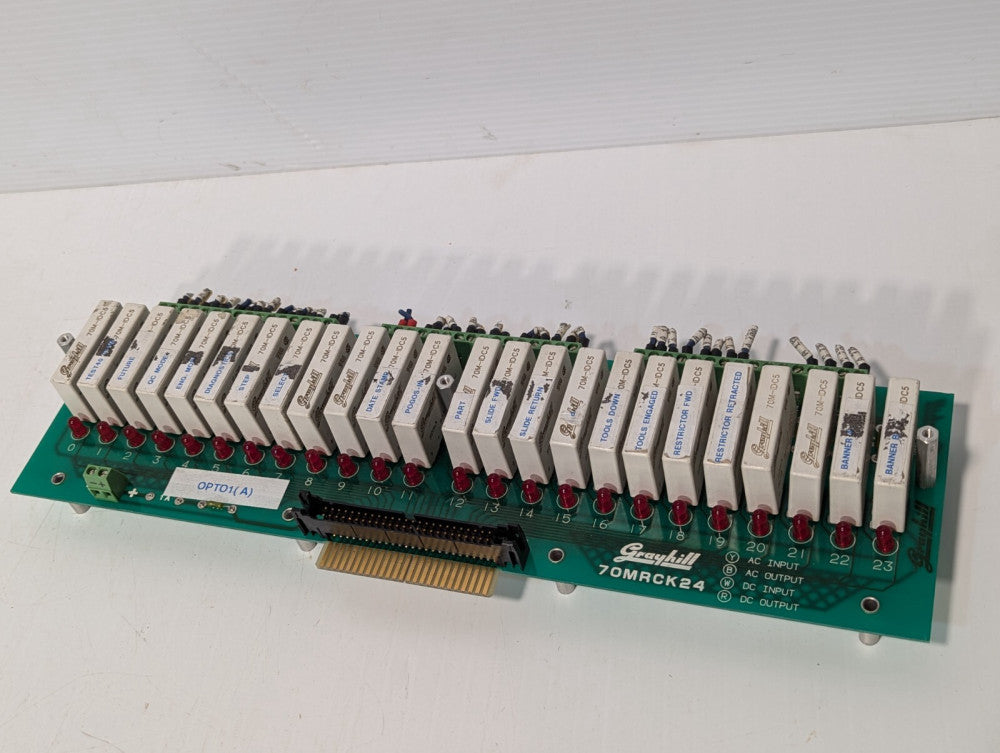 Grayhill 70MRCK24 I/O rack, 24 channels, with relays