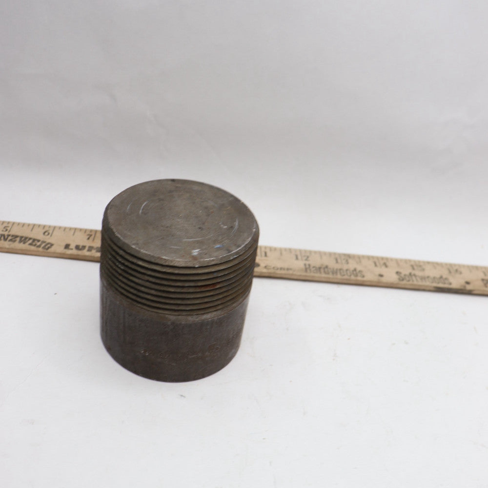 Threaded Round Head Plug Forged Steel 2-1/2"