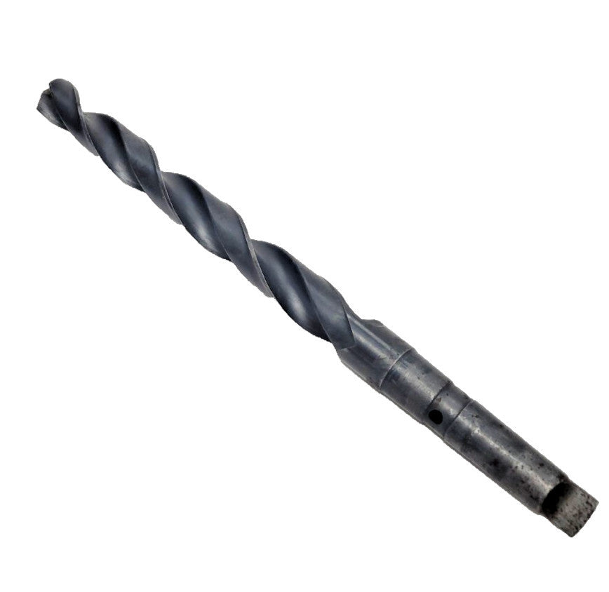 UNBRANDED 1" MT#3 DRILL BIT, OAL: 14-1/2", COOLANT THROUGH