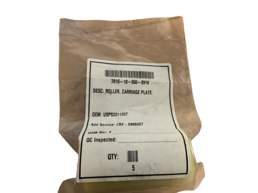 Part 322639 Carriage Plate Roller USPS2011357 (Pack of 5)