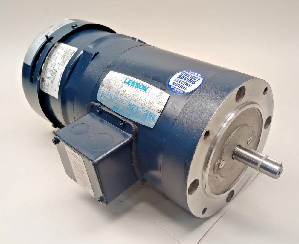 Leeson 114160.00 Used Electric Motor C6T17FC112C 3/4hp 1725 Stearns 1056021Z0BQF