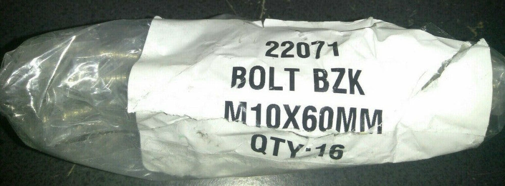 NEW 22071 BOLT BZK M10X60MM
