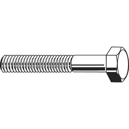 Zoro Select U04200.075.0500 Grade A307, 3/4"-10 Hex Head Cap Screw, Hot Dipped
