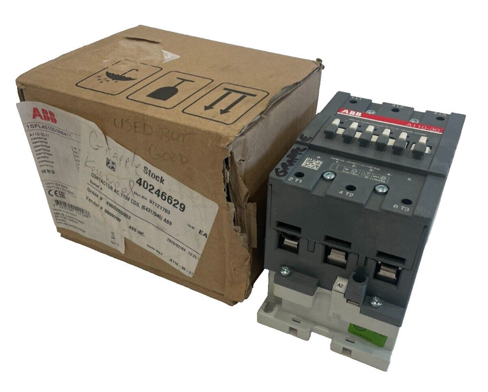 USED ABB 1SFL451001R8411 CONTACTOR  A110-30