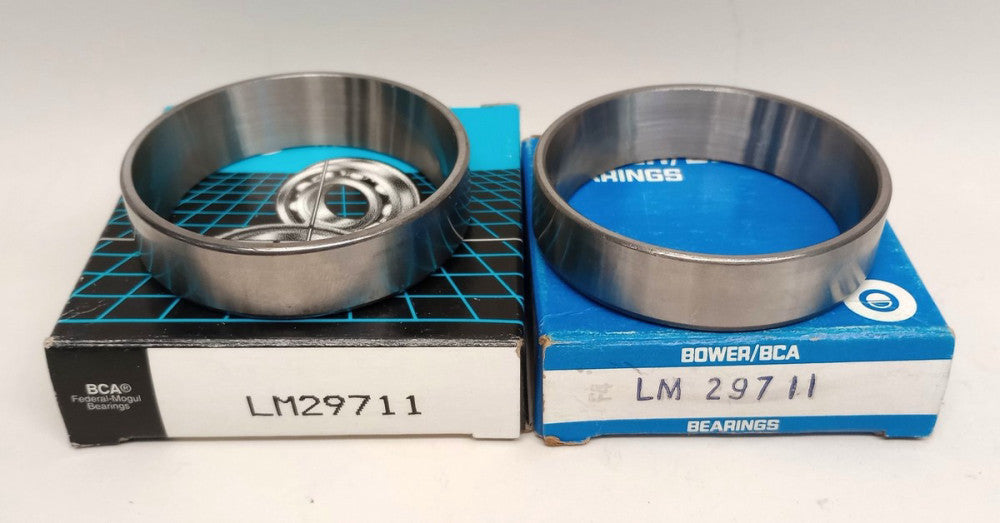 Bower BCA LM29711 Federal Mogul Tapered Roller Bearing Cup/Race (Pack Of 2)