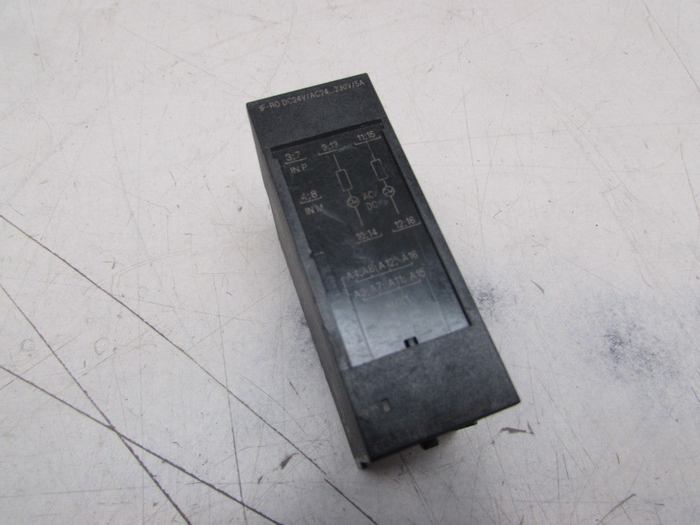SIEMENS SIMATIC S7 6ES7138-4FR00-0AA0 RELAY OUTPUT MODULE XLNT USED TAKEOUT !FR