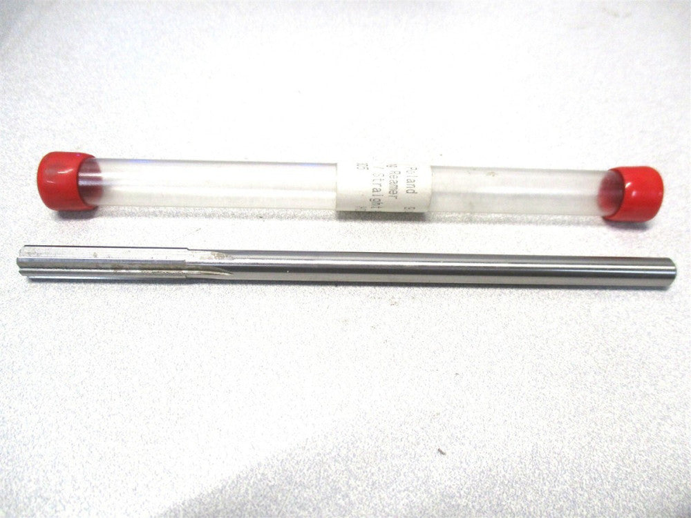 New (5-018-305) .305 x 1-1/2 x 6 6-Flute Straight Shank RH HSS Chucking Reamer