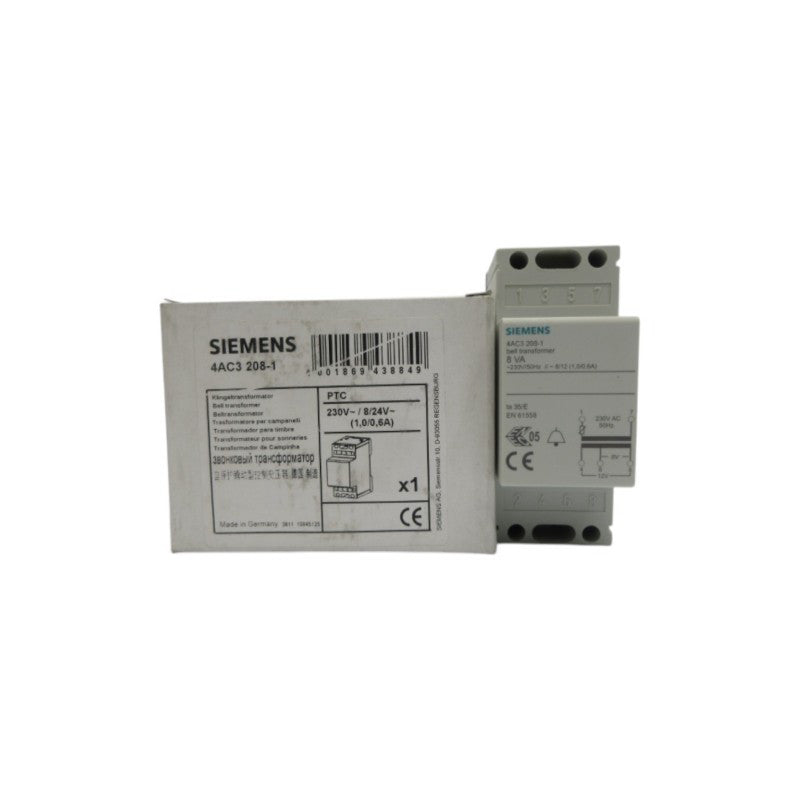 SIEMENS 4AC3208-1 230V 1.0-0.6A NSMP