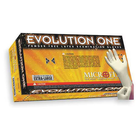 Ansell Ev-2050-S Microflex Evolution One, Latex Disposable Gloves, 5.5 Mil,