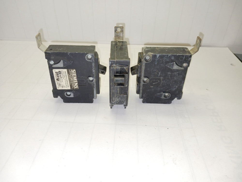3) SIEMENS B120H 20 AMP CIRCUIT BOLT-ON BREAKER 120/240 VAC