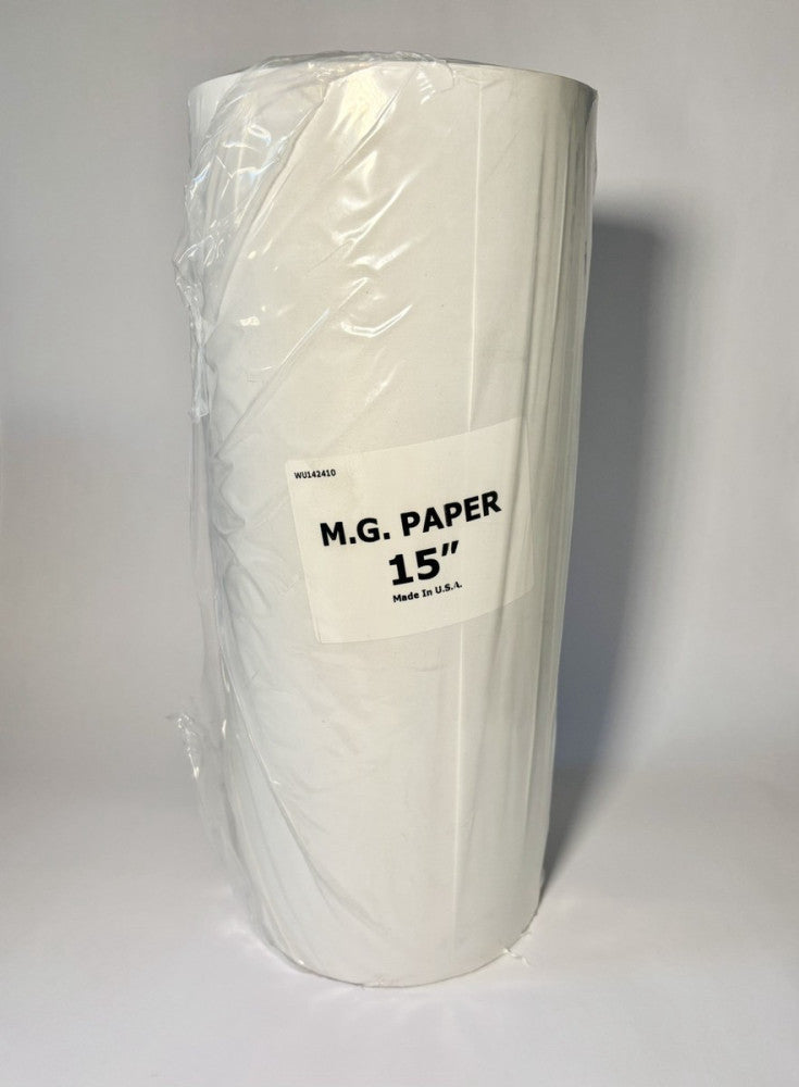 2 PACK -  15”x 1000 Feet Butcher Paper Roll White MG Roll