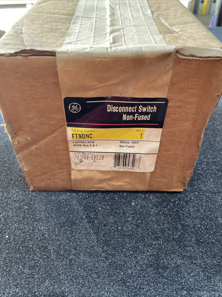 FTNDNC DISCONNECT SWITCH 600V 30AMP NONFUSIBLE SIZE1