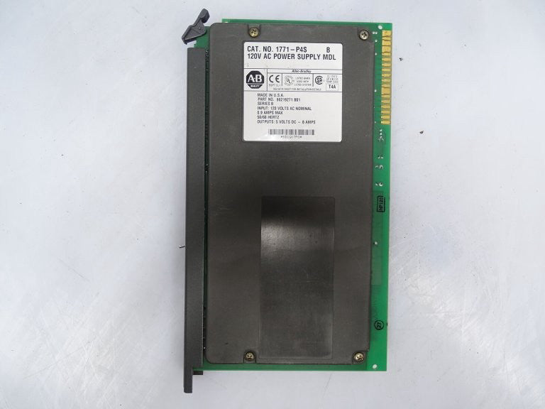 ALLEN-BRADLEY 1771-P4S SER B PLC POWER SUPPLY MODULE (128590 - USED)
