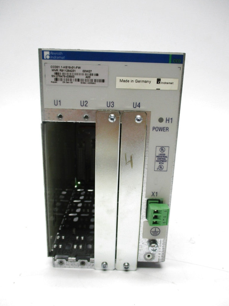 REXROTH R911284231 CCD01.1-KE19-01-FW REMAN