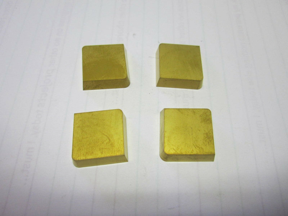 Rutland CTA-6 3/32" Carbide Milling Inserts Pack Of 4