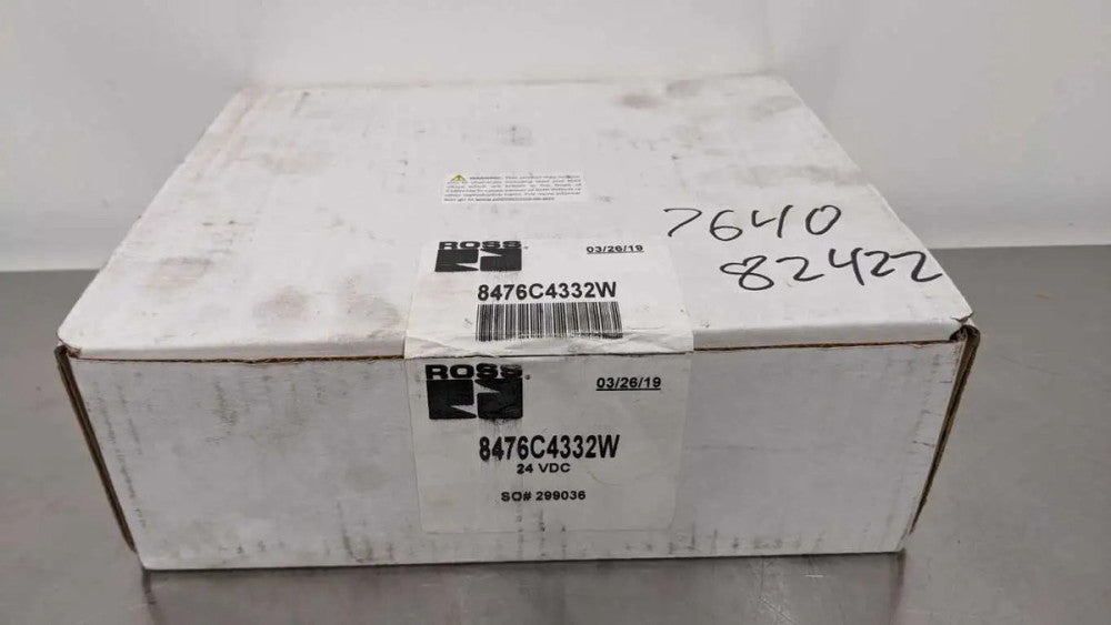 Ross 8476C4332W Solenoid Valve 2-10 Bar 24VDC