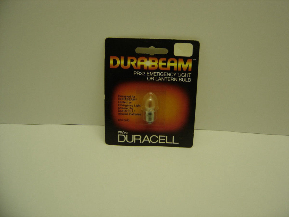 DURACELL DURABEAM PR32 EMERGENCY LIGHT OR LANTERN BULB FLANGE 4.8 V, 0.7 AMP NIB