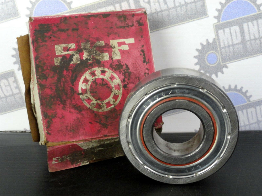 SKF - 6306/C3 Deep Groove Ball Bearing, 30 x 72 x 19 mm (NEW in BOX)