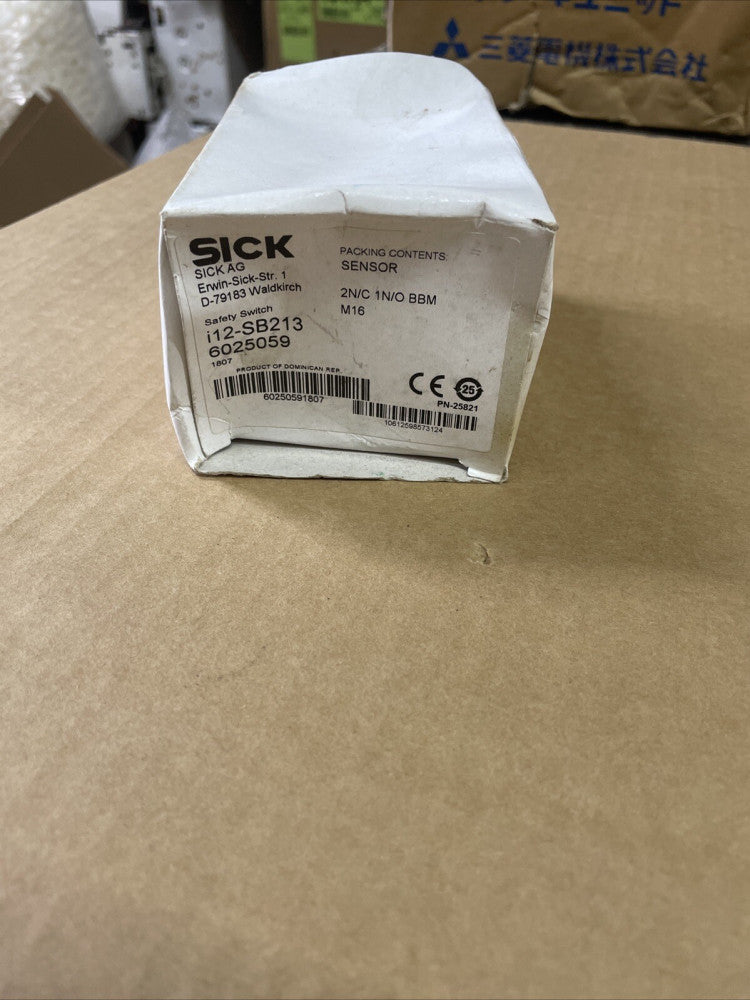 New Old Stock! SICK I12-SB213 6025059 Sensor