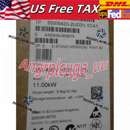 1PCS New 6SE6420-2UD31-1CA1 Micromaster 6SE64202UD311CA1