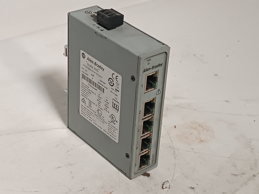 Allen Bradley 1783-US5T Stratix 2000 5-Port Unmanaged Ethernet Switch