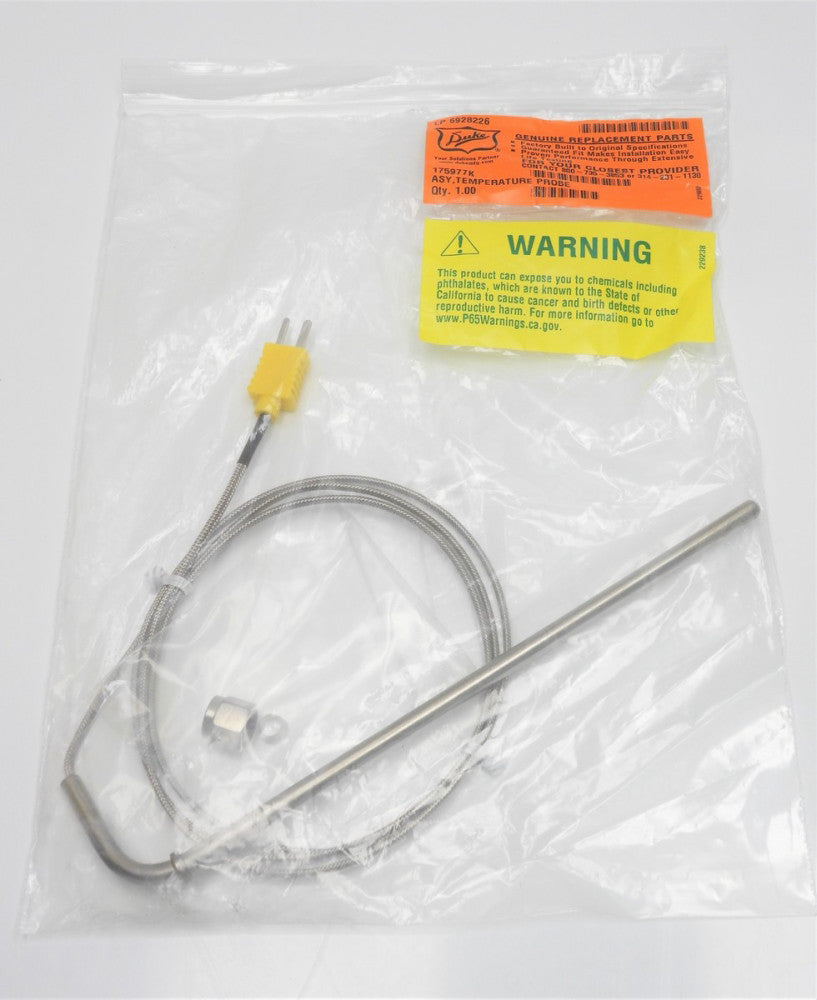 Genuine OEM Duke 175977K Temperature Probe Assembly for Many FBB FBBT Models