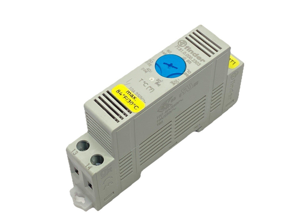 Finder 71.81.0.000.2303 Thermostat 0-60 Deg 10A 250V
