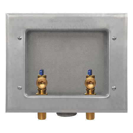 Guy Gray 82026 Washing Machine Outlet Box Galvanized 1/2" Mip