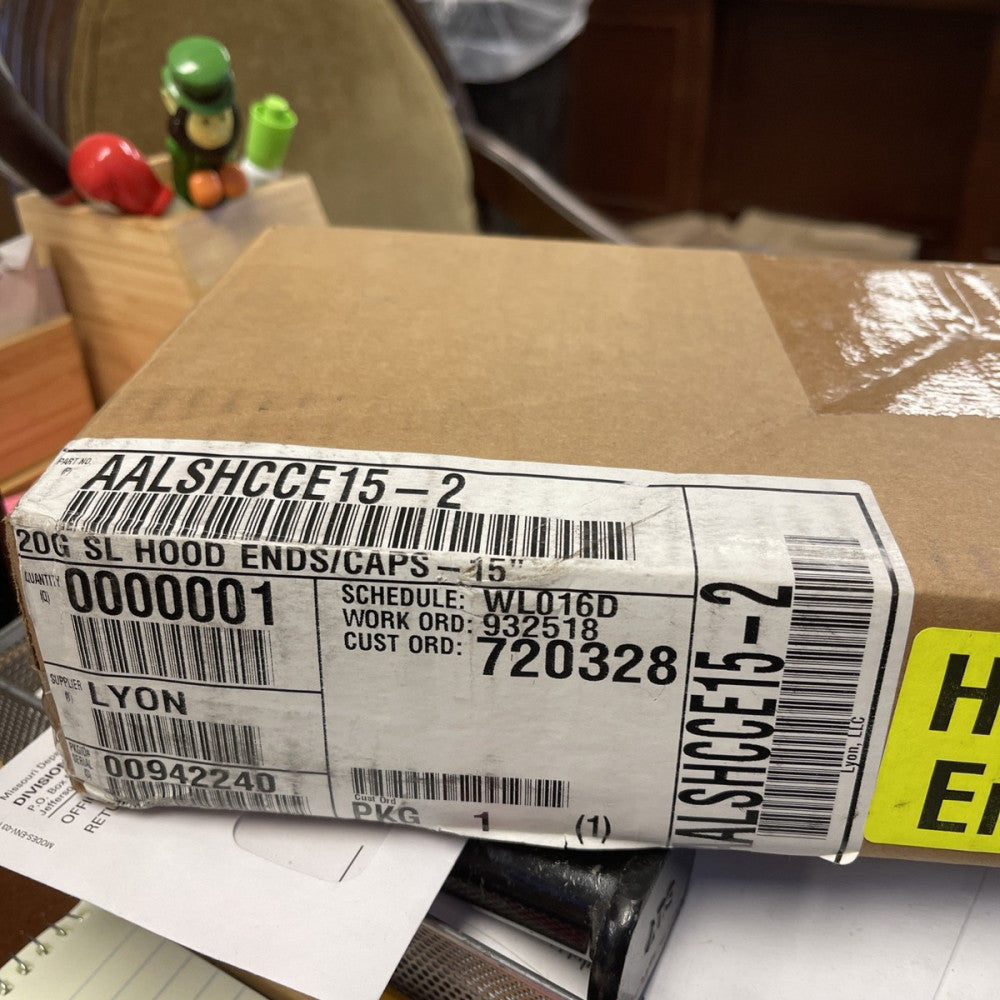 LYON 20G SL HOOD ENDS/CAPS - 15", AALSHCCE15-2 *FREE SHIPPING*
